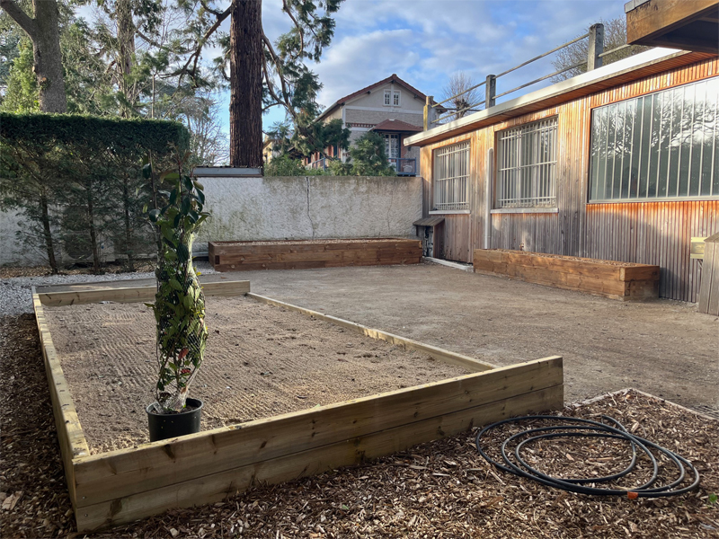 Un espace fonctionnel repensé avec l’expertise d’Alinéa Paysage